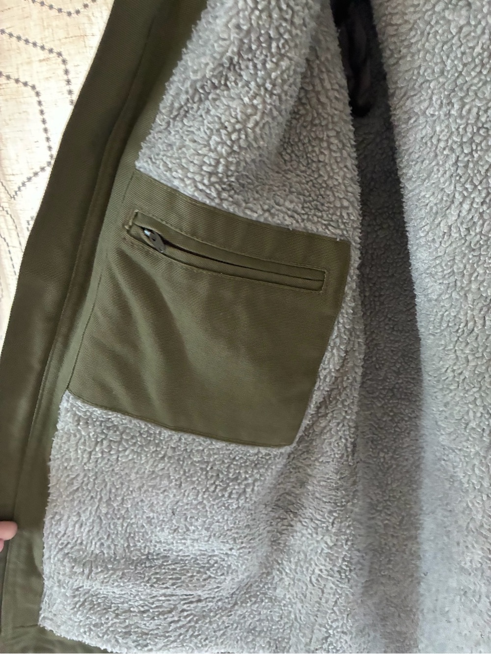 Carhartt Sherpa Lined Sierra Jacket Green XL - Picture 4 of 6